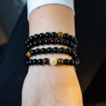 Bracciale in Onice nera