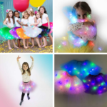 Gonna Tutu con LED multicolore