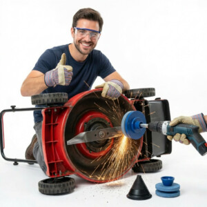 CutMaster® – Affilalame per Tagliaerba (1+1 GRATIS)