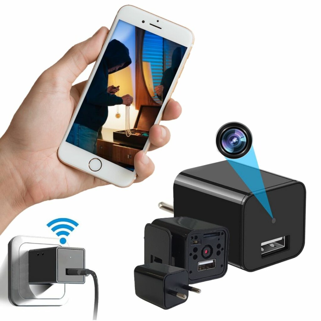 Caricatore USB con videocamera segreta - YOUSPY®