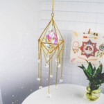 Acchiappasole pendente a sospensione in cristallo