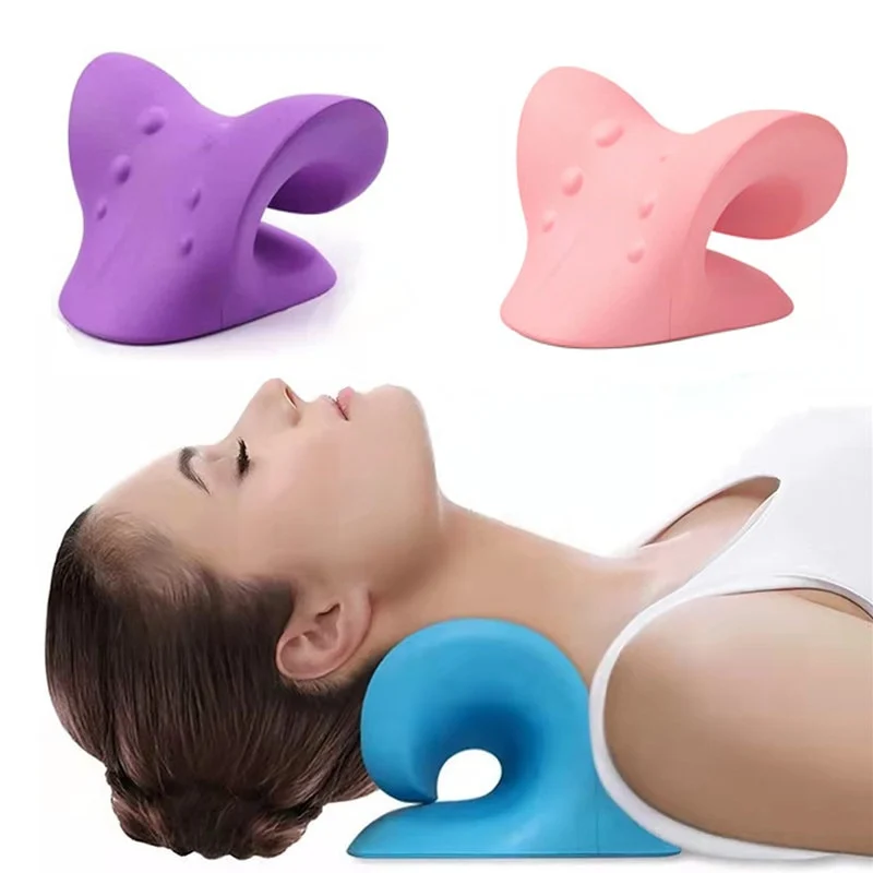 Dispositivo di rilassamento della trazione cervicale per sollievo dal dolore di collo e spalle