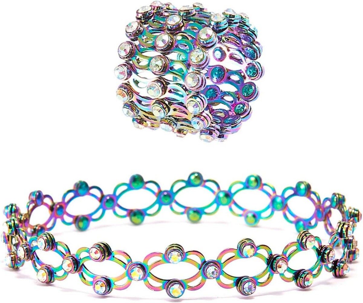 Anello Bracciale a trasformazione Magnetica 2 su 1