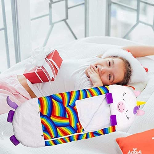 Cuscino in peluche e sacco a