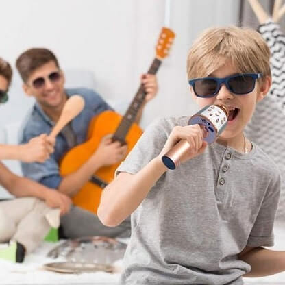 Microfono karaoke bluetooth senza fili SINGIRL - immagine 4