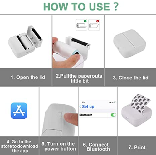 Stampante fotografica smart portatile HOMEPRINT - immagine 4