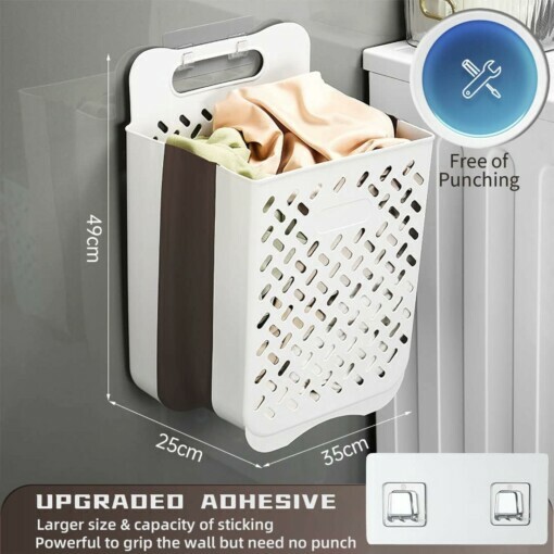 Cesto portabiancheria pieghevole Foldnhold™ - immagine 7