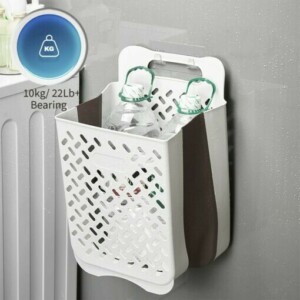 Alternative view of Cesto portabiancheria pieghevole Foldnhold™