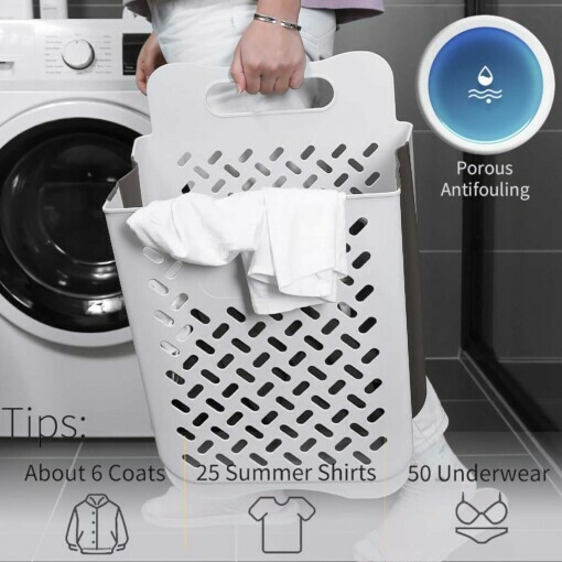 Cesto portabiancheria pieghevole Foldnhold™ - immagine 4