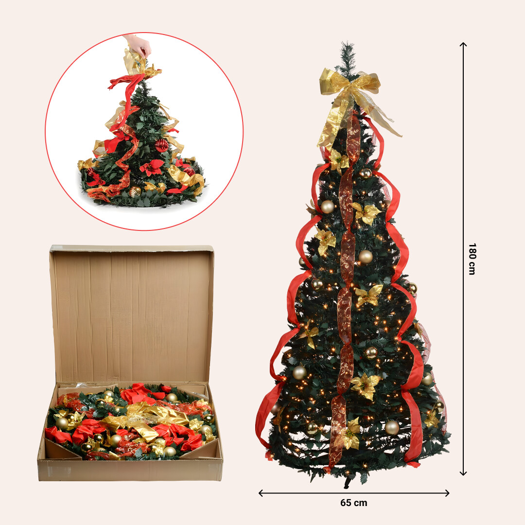 Albero di Natale InstaTree™ Pop-up (180cm x 65cm) - immagine 4