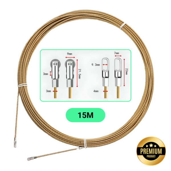 Wirelead™ strumento per la filettatura dei fili elettrici 15m - immagine 6