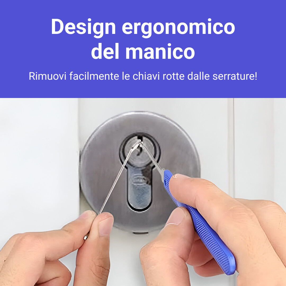 KeyBuster™ Kit per l'Estrazione di Chiavi Rotte - immagine 2