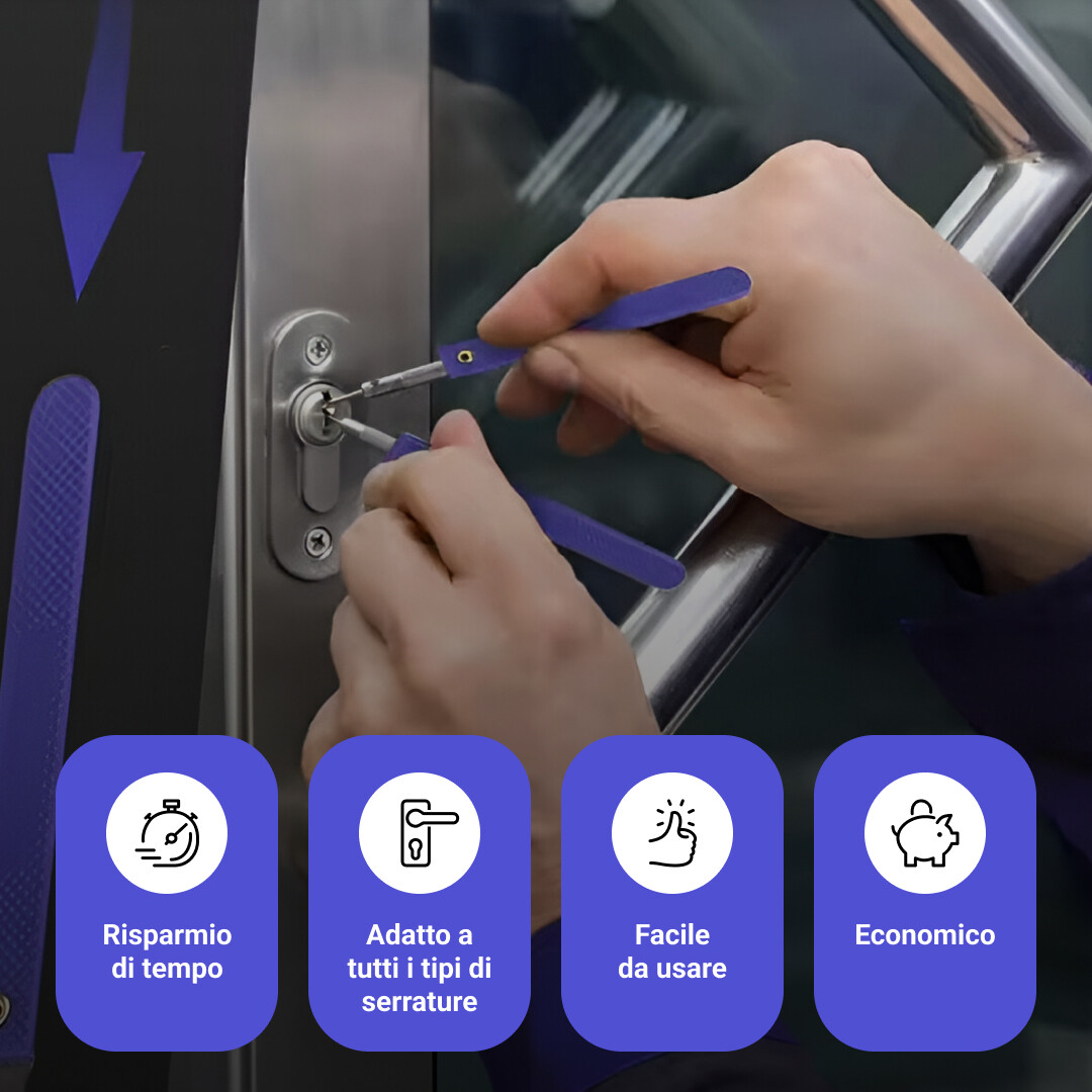 KeyBuster™ Kit per l'Estrazione di Chiavi Rotte - immagine 4