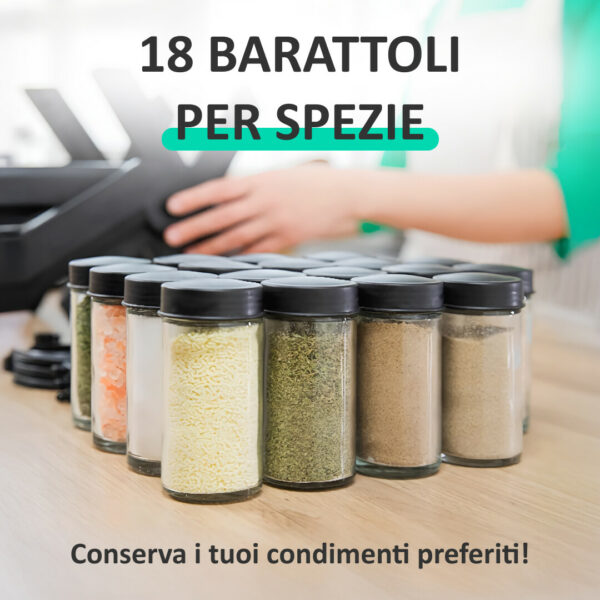 SpicePro™ - Organizzatore girevole per spezie - immagine 3