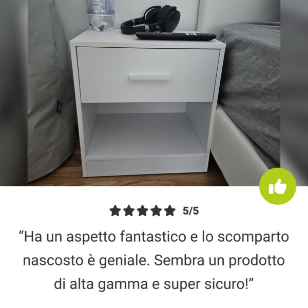 NovaCasa™ – Comodino Smart con Scomparto Nascosto - immagine 7