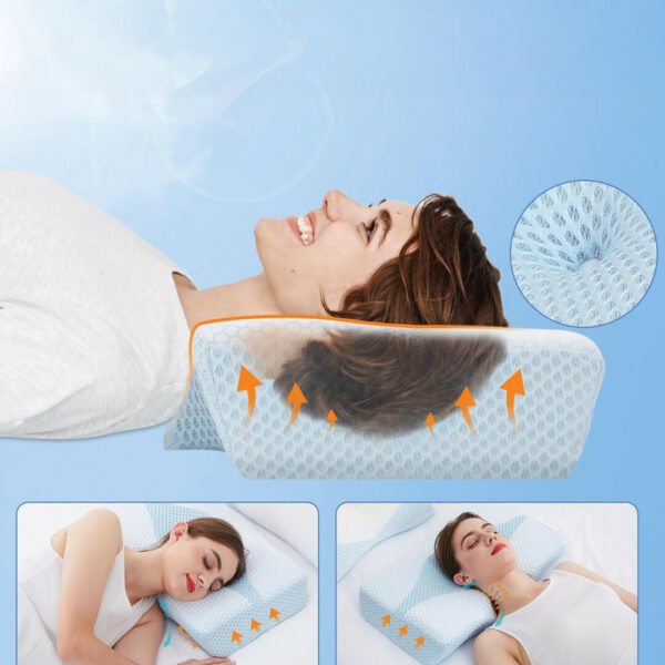 ErgoDream™ - Cuscino Ergonomico in Memory Foam - immagine 3