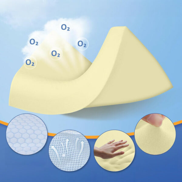 ErgoDream™ - Cuscino Ergonomico in Memory Foam - immagine 4
