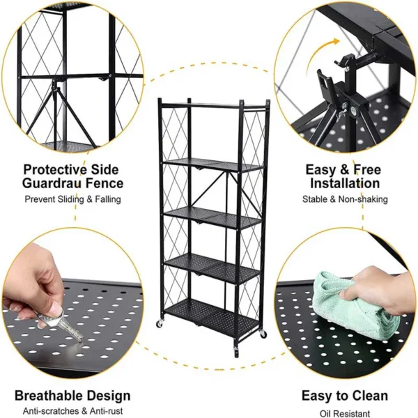 FlexiShelf - Organizzatore Pieghevole Compatto - immagine 4