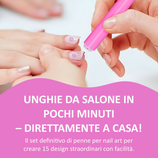 NAILGENIUS™ - Set di Penne per Nail Art - immagine 2