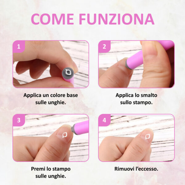 NAILGENIUS™ - Set di Penne per Nail Art - immagine 5