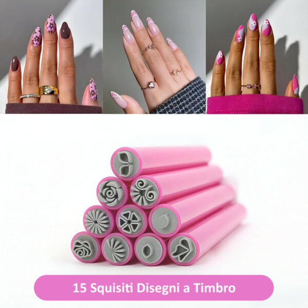 NAILGENIUS™ - Set di Penne per Nail Art - immagine 7