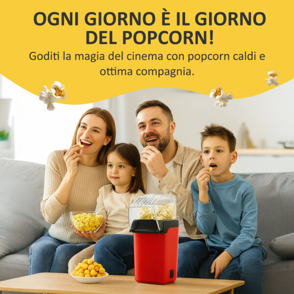 Snaxie™ - Macchina per Popcorn - immagine 3