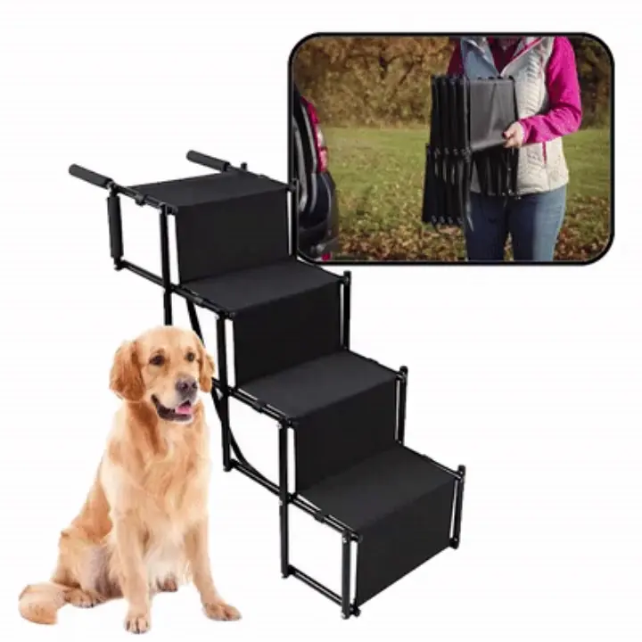 PetStep™ Rampa pieghevole a 4 gradini per animali domestici