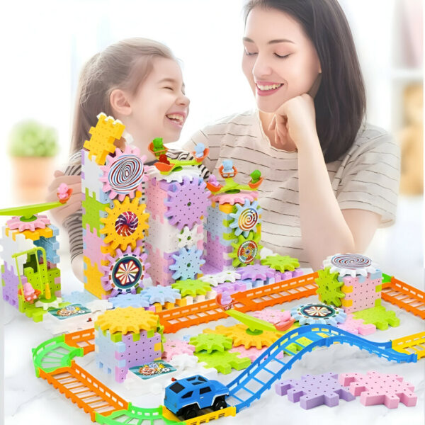 EduTrain - Set Treno Elettrico STEM 203 Pezzi - immagine 2