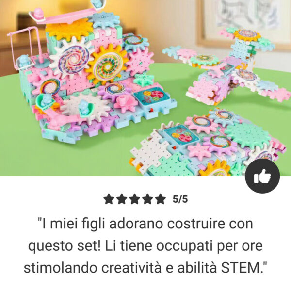 EduTrain - Set Treno Elettrico STEM 203 Pezzi - immagine 7