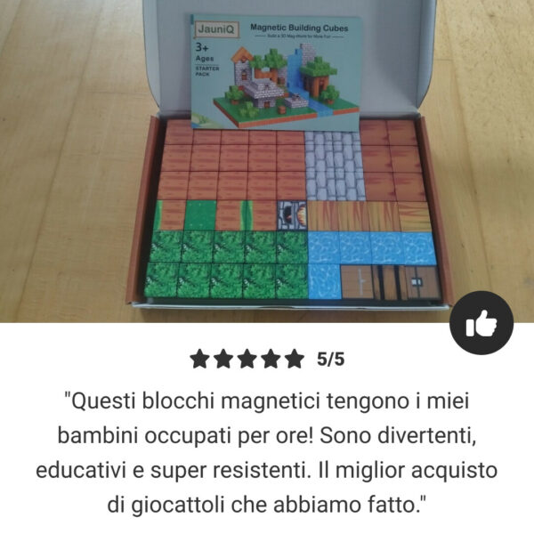 BuildEase™ -   Blocchi Magnetici per Costruzione - immagine 7