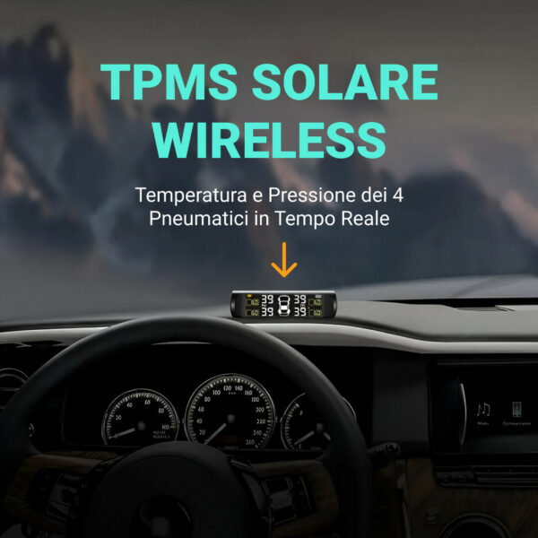 Riboton™ -  Sistema di Monitoraggio della Pressione degli Pneumatici Solare - immagine 3