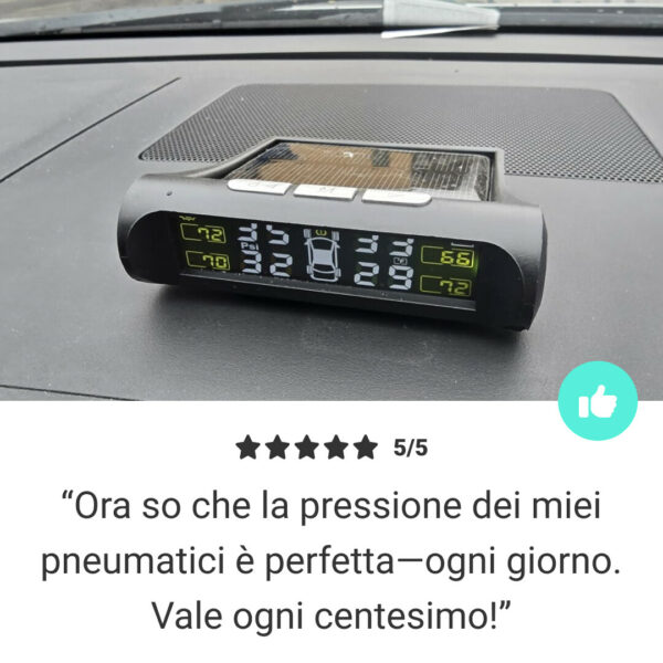 Riboton™ -  Sistema di Monitoraggio della Pressione degli Pneumatici Solare - immagine 7