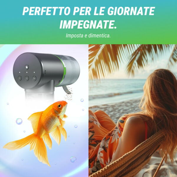 AquaFeed™ -  Mangime Automatico per Pesci - immagine 4