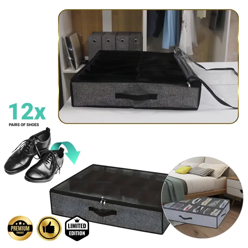 StoreEase™ - Organizzatore scarpe sotto il letto