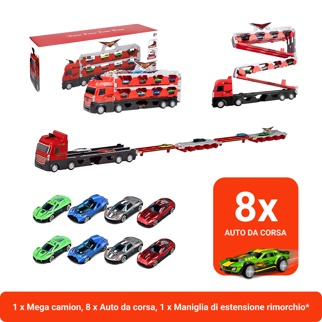 RACERTRUCK™ MEGA CAMION AUTO ESPANDIBILE - immagine 6