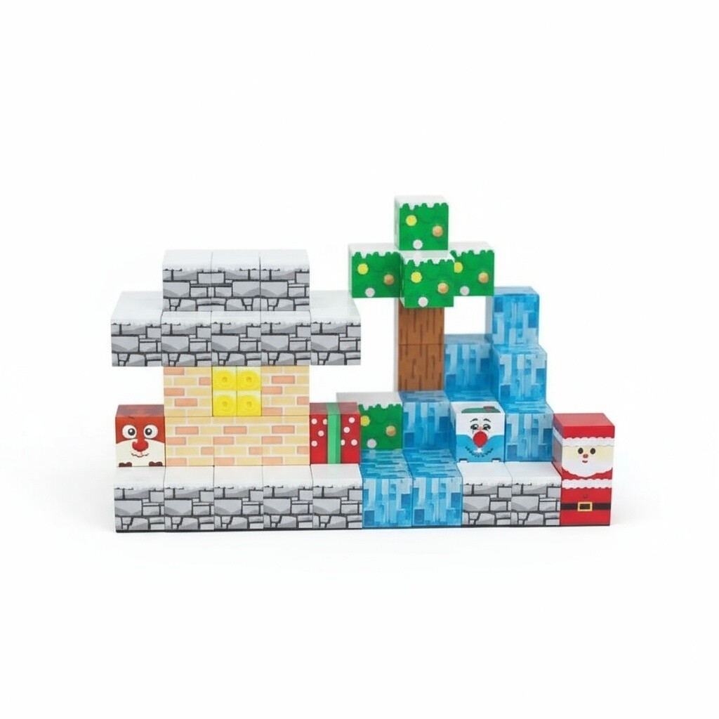 BuildEase™ -   Blocchi Magnetici per Costruzione