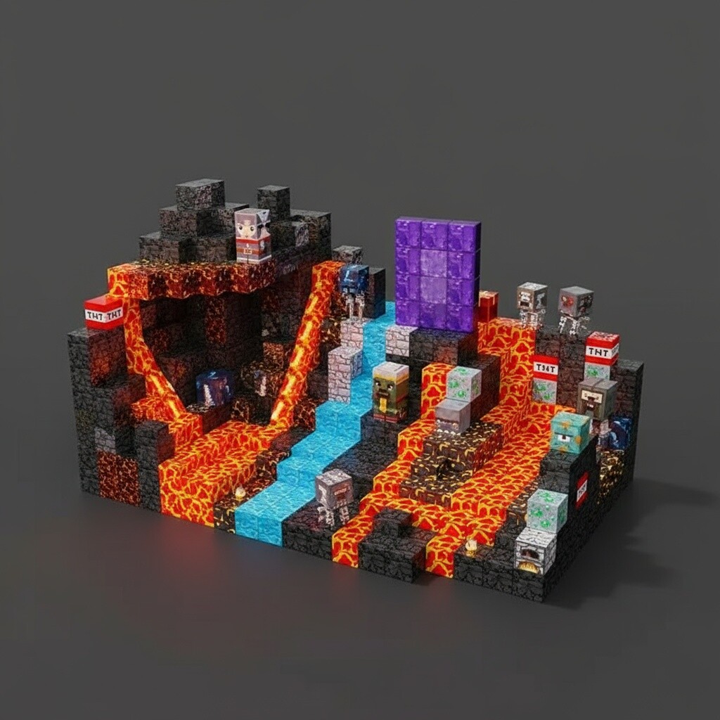 BuildEase™ -   Blocchi Magnetici per Costruzione