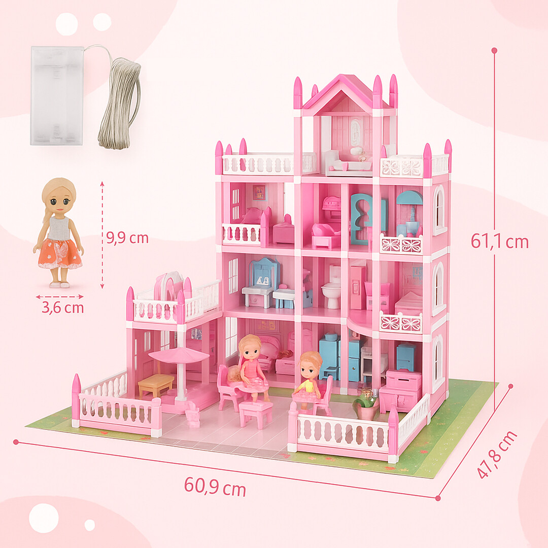 DreamVilla™ – Villa giocattolo della principessa - immagine 5
