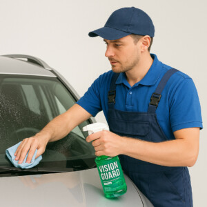 Alternative view of VisionGuard™ – Protezione Idrofobica per Parabrezza