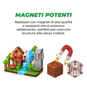 Alternative view of BuildEase™ -   Blocchi Magnetici per Costruzione
